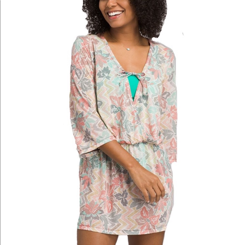 NWT PRANA KEIKO SWIM COVERUP TUNIC Size Small